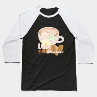 Latte Time Baseball T-Shirt